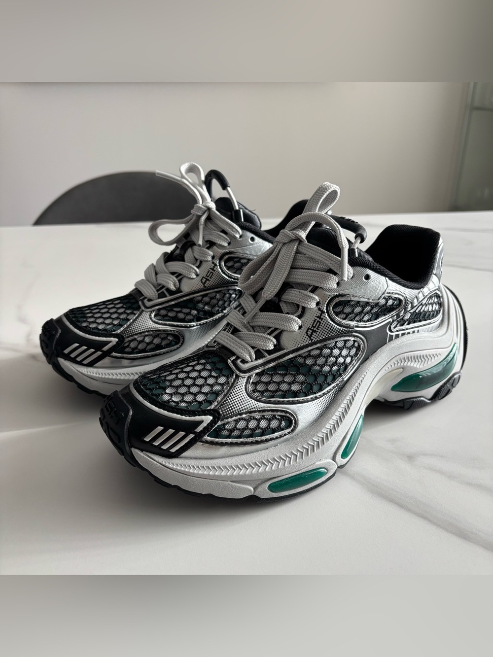 Ash Dragon Sneaker Sz 38 - Picture 2 of 9